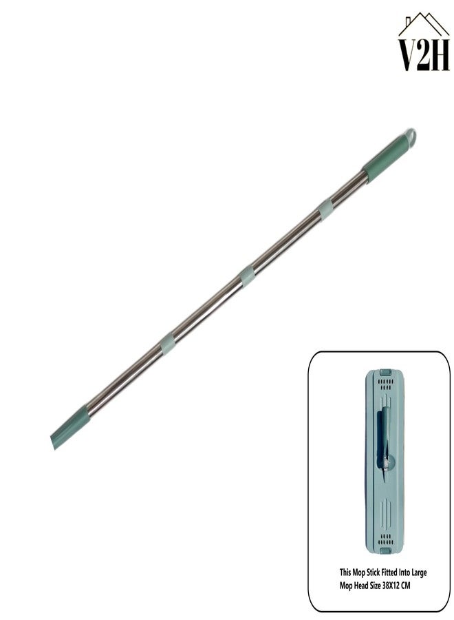 V2H 360 Degree Flat Universal Stick Rod, Magical Extendable Handle Pocha for Floor Cleaning - Mop Rod, for Large Flat Mop (38 CM X 12 CM) - Image 3